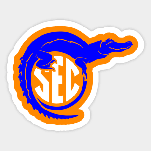 Florida Top of SEC - On Orange Sticker